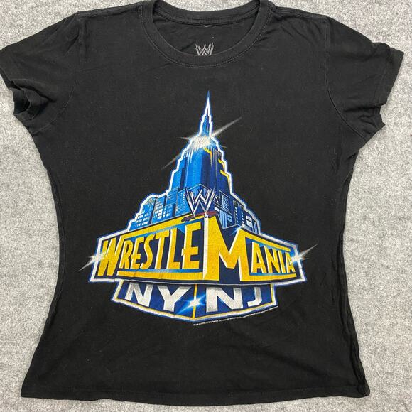 WWE shirt womens XL road to wrestle mania 29 punk rock graphic Emo Gothic skater - Picture 1 of 8